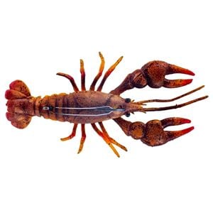 Chasebait Lures The Mud Bug 70mm Craw Crayfish Weighted Fishing Lure - Pumpkin Seed