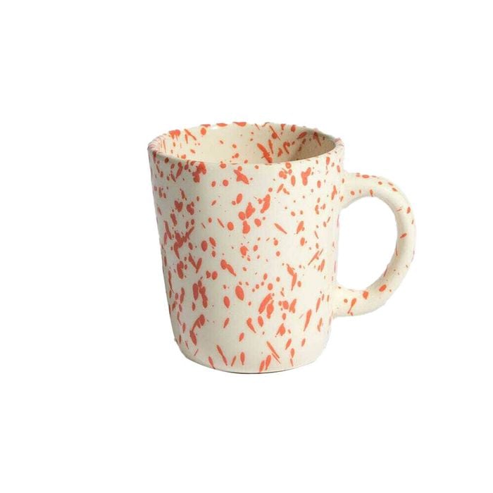 Ben David Rage Stoneware Coffee Mug 400ml Drinkware - Coral