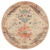 Heritage 854 Autumn 150x150cm Round - Small Pet Friendly Power Loomed Rug