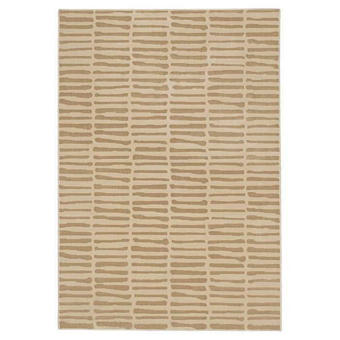 Loopsie-230cm X 160cm-sahba Textured Abstract Neutral Washable Rug