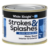 White Knight 100ml Ming Blue Strokes And Splashes Paint