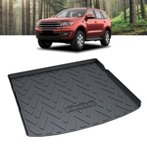 3D Moulded  Waterproof Cargo Rubber Mat Boot Liner Luggage Tray Fit for Ford Everest 2015-2022