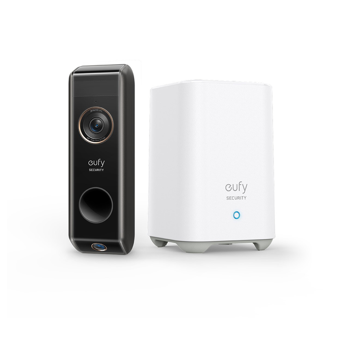 Eufy Dual Camera Video Doorbell with Homebase 2