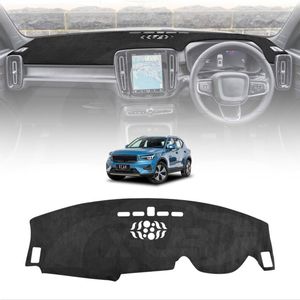 Dash Mat for Volvo XC40 2018-Onwards Non-HUD Non-Slip Microfiber Pad Cover