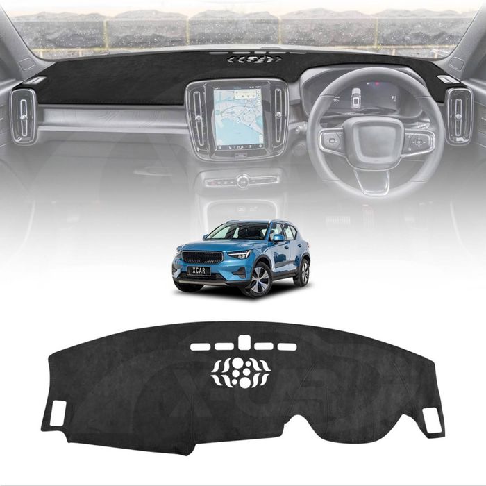 Dash Mat for Volvo XC40 2018-Onwards Non-HUD Non-Slip Microfiber Pad Cover