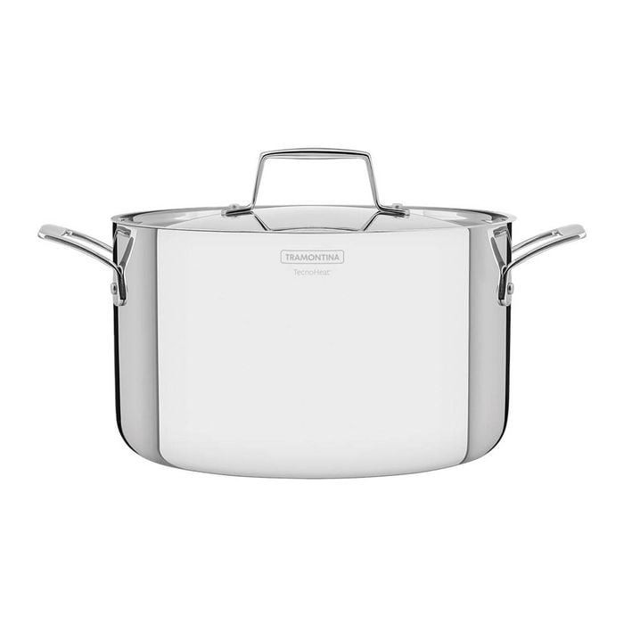 Tramontina Grano Triply Clad Stainless Steel Deep Casserole 24cm 5.8l