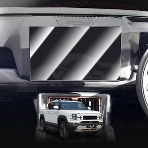 Tempered Glass Screen Protector for BYD Shark 6 2024-Onwards Touchscreen Anti-Scratch Cover Accessories