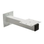 Sandleford White Letter Box Wall Mounting Post