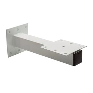 Sandleford White Letter Box Wall Mounting Post