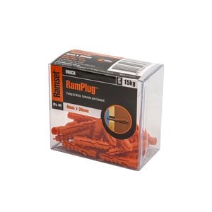 Ramset 6 x 30mm Anchor RamPlug - 30 Pack