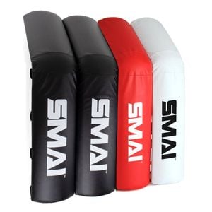 Smai Boxing Ring Corner Pads - Black | Red | White - Black/red/white
