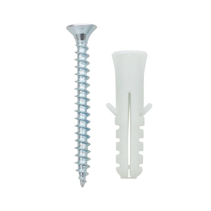 Flexi Storage Home Solutions Masonry & Timber Wall Fixings - 20 Pack