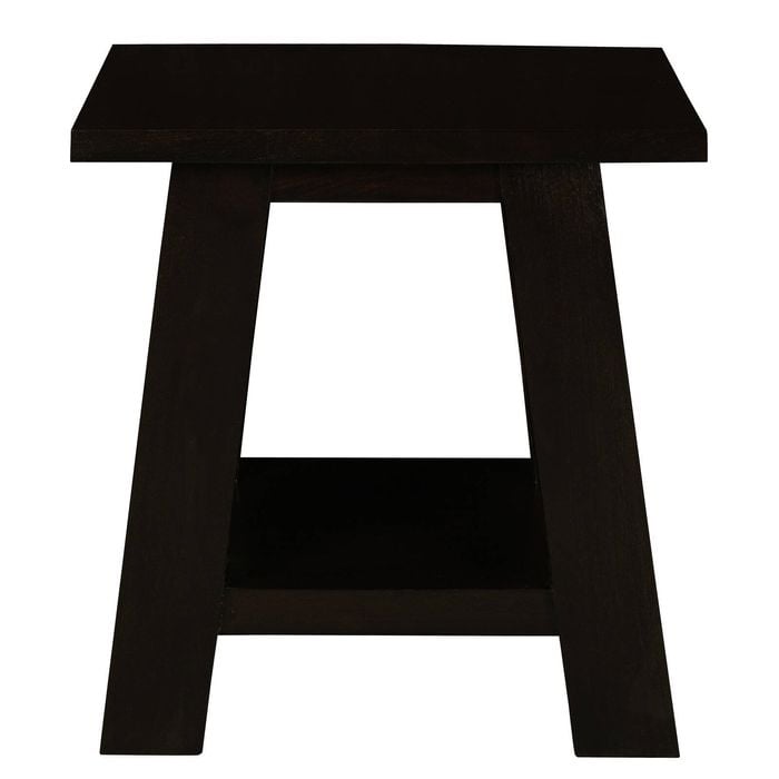 Centrum Furniture Tokyo Solid Mahogany Lamp Table - Chocolate