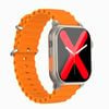 Fitsmart Elite Xl Smartwatch With Amoled Display Gps Waterproof Orange