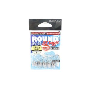 Decoy Round Magic SV52 Finesse Ajing Fishing Jig Head 1/8oz 4