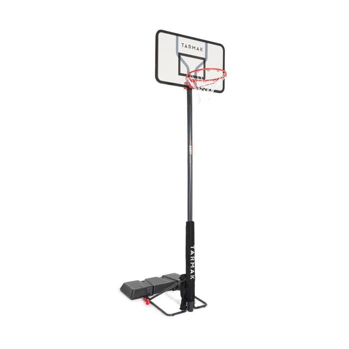 Decathlon - B100 Easy Kids'/Adult Polycarbonate Basketball Basket Tool-Free Adjustment. - One Size