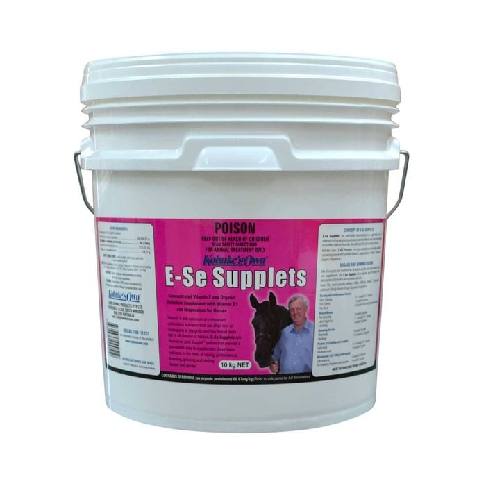 Kohnkes Own E-Se Horse Vitamin E & Organic Selenium Supplets 10kg