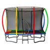 Kahuna 6 ft x 9 ft Rectangular Outdoor Trampoline - Rainbow