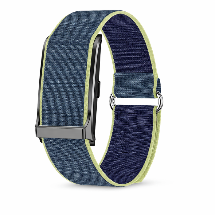 Fitness Tracker No-screen Smart Watch  –  Heart Rate Monitor, 1atm Waterproof, Outdoor Activity Smartwatch Navy Green