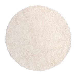 Loopsie-200cm X 200cm-tamale Cream Shag Round Rug