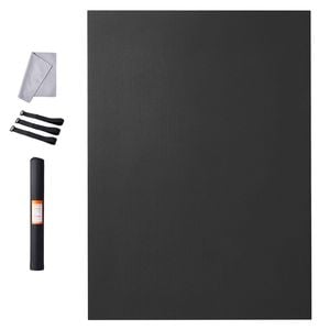 Vevor Exercise Mat Black Non Slip High Density Premium Yoga Mat for All Types of Home