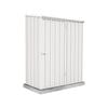 Absco Sheds 1.52 x 0.78 x 1.95m Surfmist Space Saver Single Door Shed