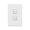 Deta X7 Double Vertical Switch - Matt White