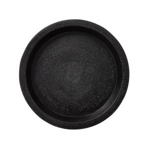 Northcote Pottery 47 x 47cm Black Terrazzo Saucer - Black