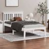 ALFORDSON Bed Frame Single White