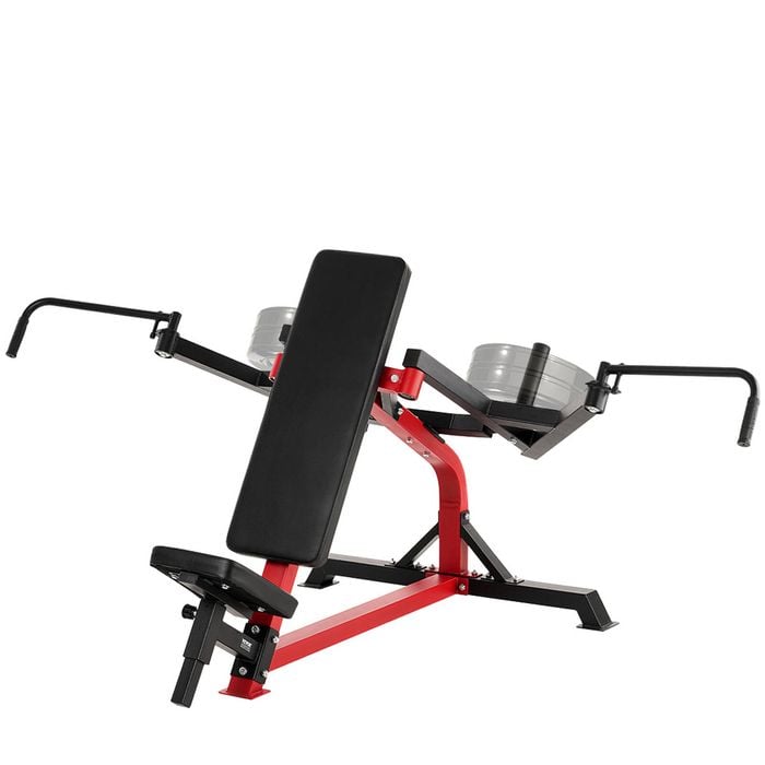 VEVOR Incline Chest Fly Machine Black Adjustable Fitness for Upper Body Strength Training