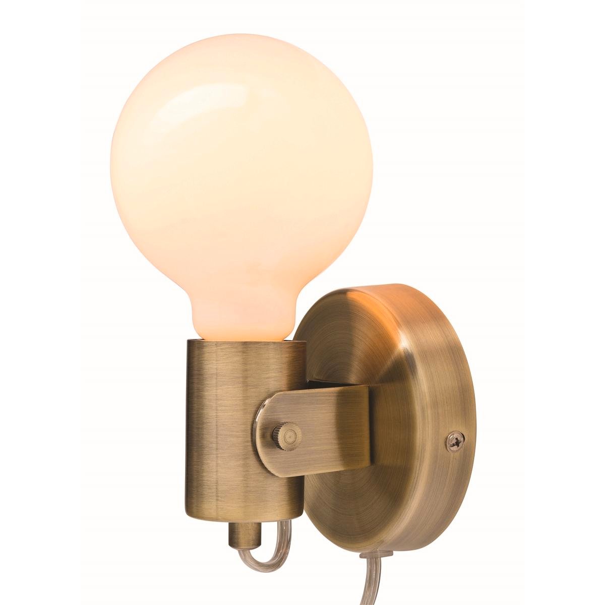 Brilliant Antique Brass Metta Interior Wall Light Bunnings Australia