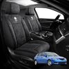 Australian Goose Edition Front Seat Covers for Mazda 3 2004 - 2009 (BK) - Suede, Universal Fit - Black