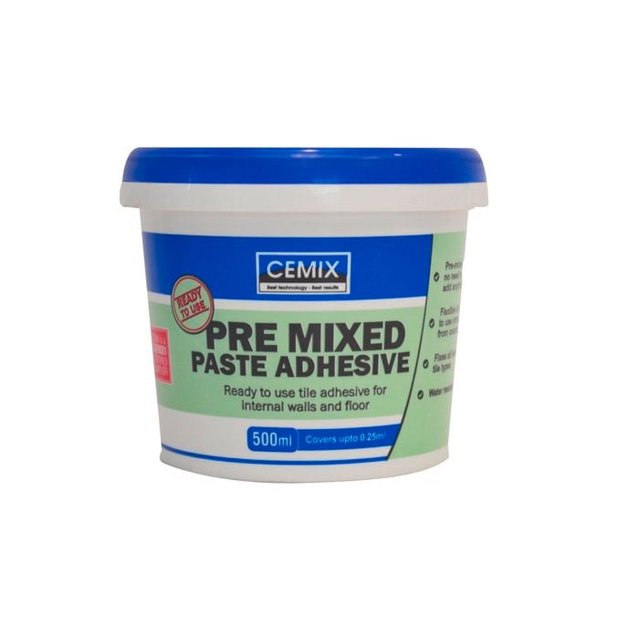 Cemix 500ml Pre-Mixed Paste Adhesive