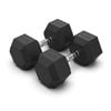 Brixx 30kg Rubber Hex Dumbbells (sold In Pairs)