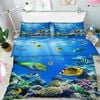 3D Beautiful Ocean 122 Bedding Set Pillowcases Quilt Duvet Cover Set Queen King