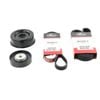 Drive Belts + Engine Pulleys For Mitsubishi 380 DB 6G75 3.8L SOHC