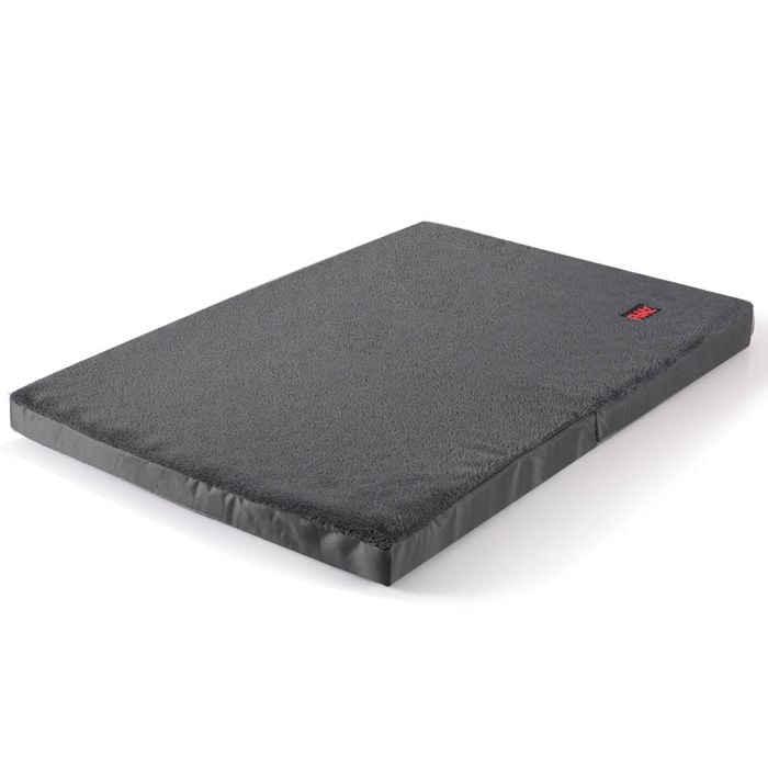 Pawz Folding Memory Foam Pet Calming Bed Medium Grey