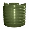 Clark Tanks 1000L Round Poly Water Tank - Mist Green