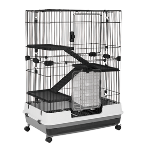 Pet Cage Rabbit Hutch Cat Bunny Hamster Guinea Pig Ferret Small Animal Chinchilla M