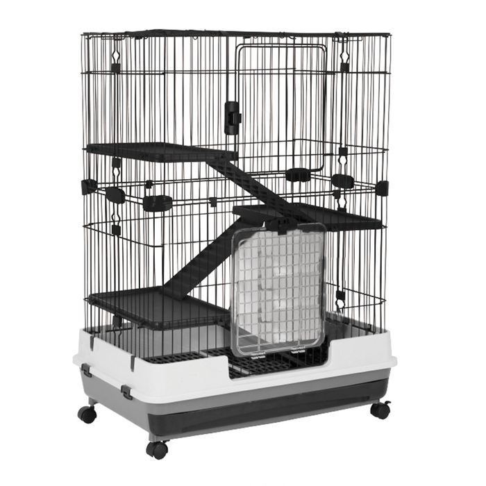 Pet Cage Rabbit Hutch Cat Bunny Hamster Guinea Pig Ferret Small Animal Chinchilla M