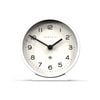 Newgate M Mantel Clock Pebble White