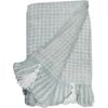 LVD Acrylic Houndstooth Breeze 130x170cm Throw Blanket - Teal