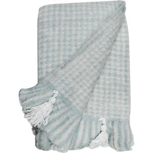 LVD Acrylic Houndstooth Breeze 130x170cm Throw Blanket - Teal