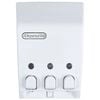 Better Living 430ml White Classic Triple Chamber Shower Dispenser