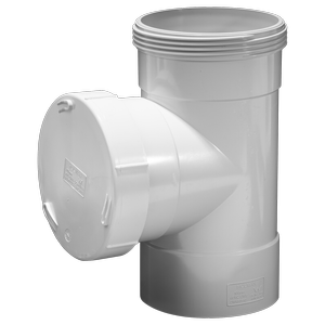 Holman 100mm Female and Female PVC DWV Test Opening