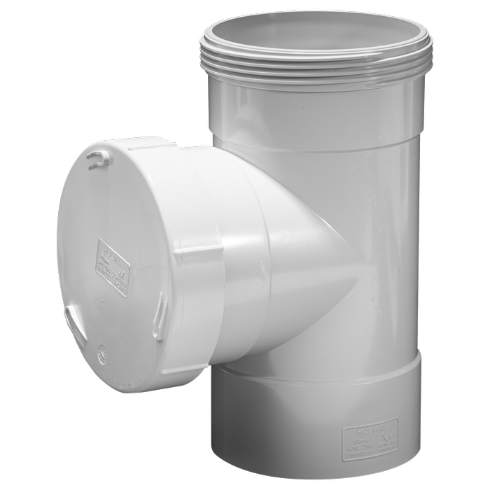 Holman 100mm Female and Female PVC DWV Test Opening