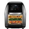 Multifunctional Air Fryer with 17 Presets - XL 10L, 1800W, Auto Shutoff, Easy-View Window, Black