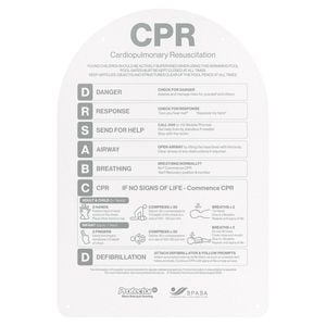 ProtectorAl 387 x 565mm Pal Silver Arch CPR Chart