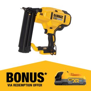 DeWALT 18V 18GA Brad Cordless Finishing Nailer DCN680N-XJ - Skin Only