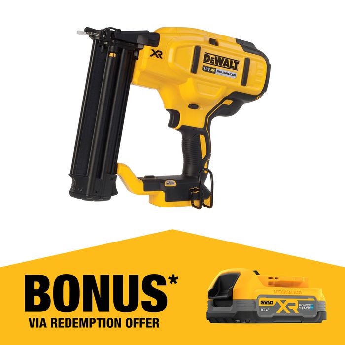 DeWALT 18V 18GA Brad Cordless Finishing Nailer DCN680N-XJ - Skin Only
